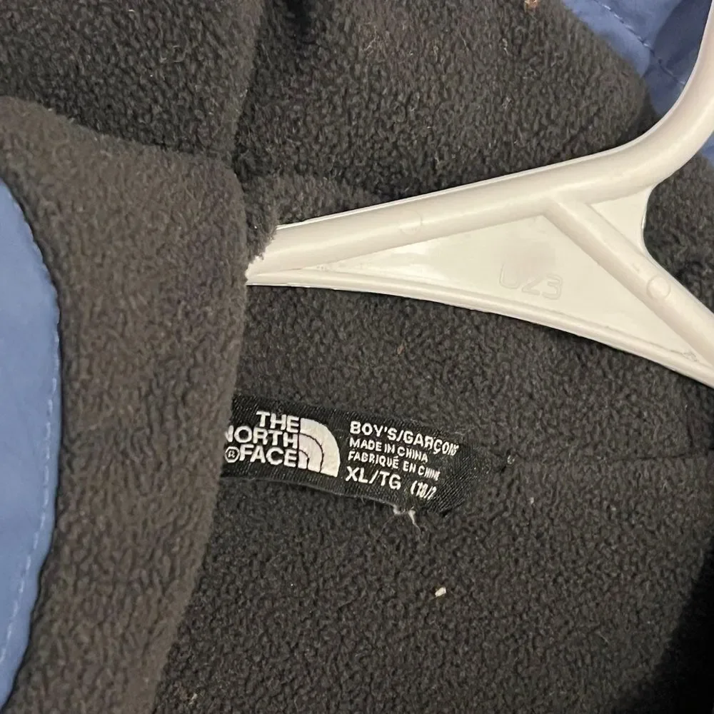 The North Face Boys Fleece Jacket Zip Hoodie Sz XL (18/20)